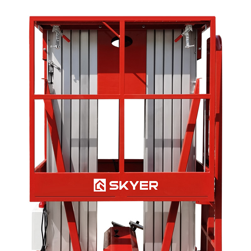 Телескопический двухмачтовый подъемник SKYER GTWY8-200 AC/DC - 4