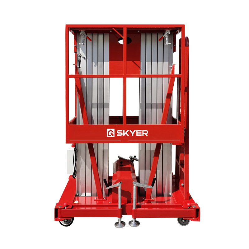 Телескопический двухмачтовый подъемник SKYER GTWY8-200 AC/DC - 2