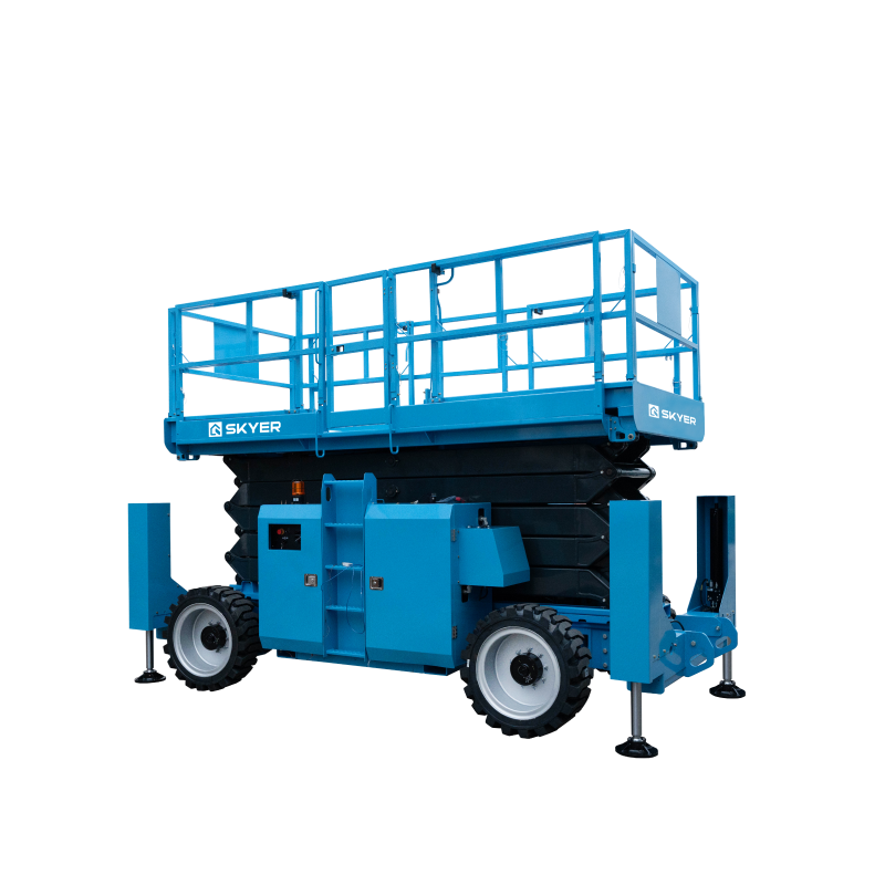 dpl-1 Самоходный ножничный дизельный подъемник SKYER DPL1868 - 1
